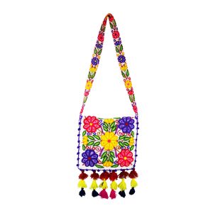 Bolso morral artesanal