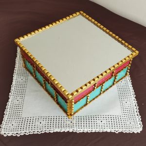 base para pastel de madera