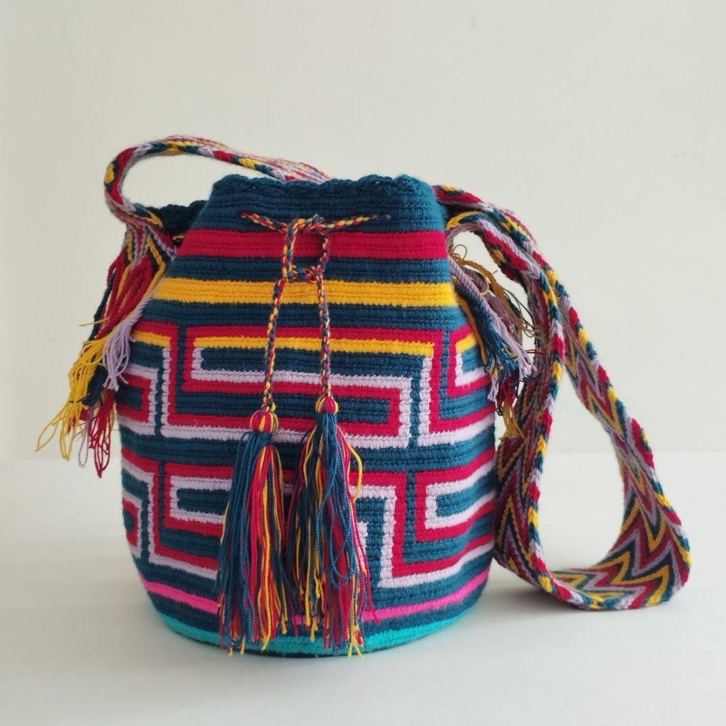 bolso wayuu artesanal colombiano tienda de artesanias