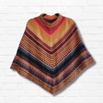 poncho de lana de alapca peruano