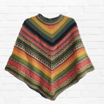 poncho de lana de alpaca