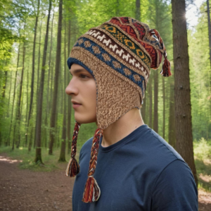 gorro lana alpaca perueno