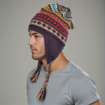 gorro lana de alpaca peruano